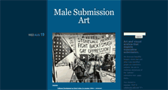 Desktop Screenshot of malesubmissionart.com